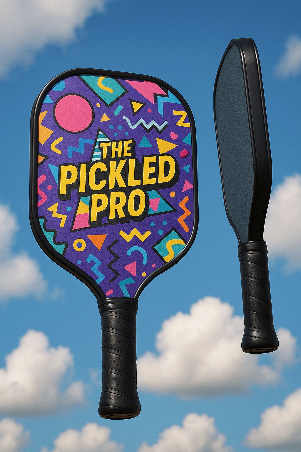 匹克球拍图形设计