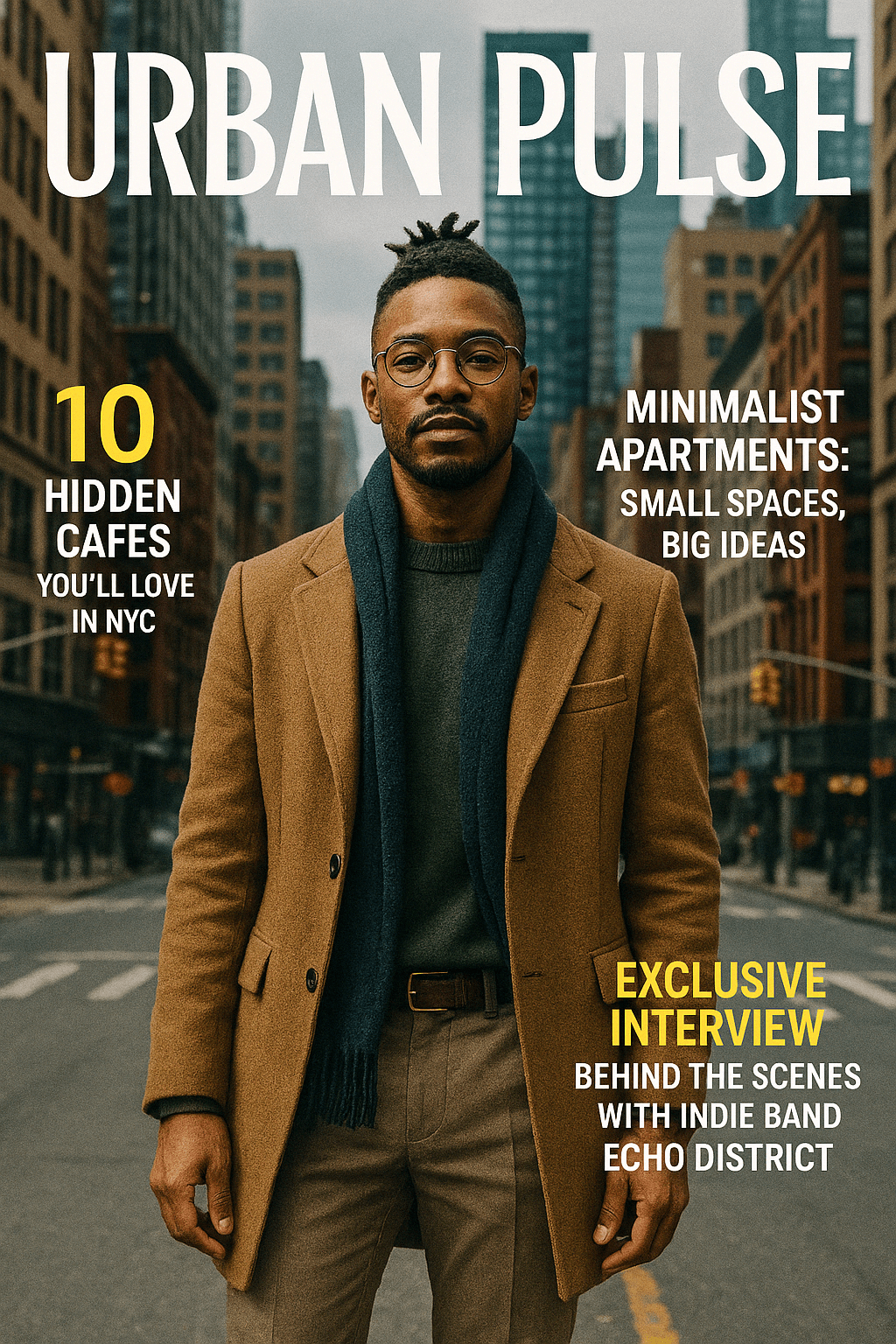 生活方式杂志封面(Urban Pulse)