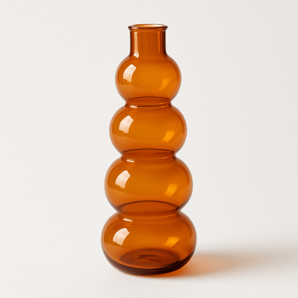 玻璃花瓶设计(琥珀球体)